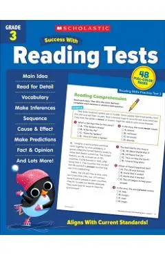 Scholastic Success with Reading Tests Grade 3