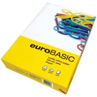 Top hartie A4 copiator, 80g m ², 500 coli top, euroBASIC
