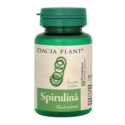 Spirulina, 60 comprimate, Dacia Plant