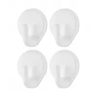 Set 4 x Agatatoare Autoadezive Qlux, din Plastic