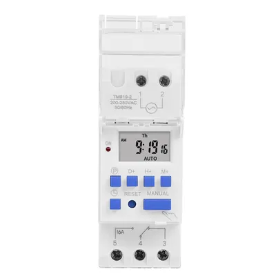 Ceas programator cu siguranta automata incorporata 230V 16A TM919A-2-16A