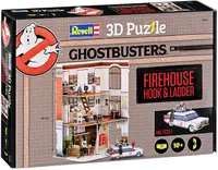 Puzzle 3D Revell din 158 piese - Stația de pompieri, Ghostbusters