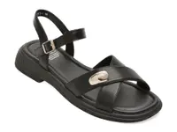 Sandale FLAVIA PASSINI negre, 82801, din piele naturala
