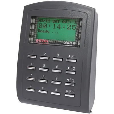 Cititor de proximitate cu tastatura Soyal AR 727 HBR, 1024 utilizatori, 1200 evenimente, 12 V