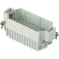 Contector industrial Tata - 77X27 - 72p + E 10A 250V / 4kV / 3 - CRIMP CONNECTION - GRI