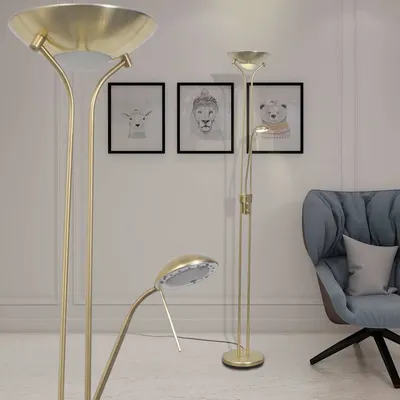 vidaXL Lampă de podea cu LED reglabilă, 23 W