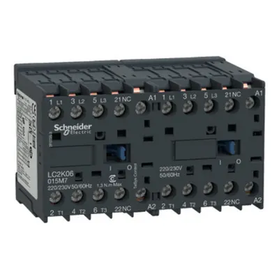 Contactor Reversibil Tesys Lc2-K - 3 Poli - Ac-3 440 V 9 A - Bobina 110 V C.A.