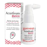 Spray auricular Acustivum, 20ml, Zdrovit