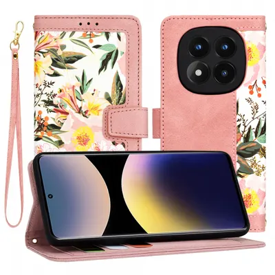 Husa pentru Xiaomi Redmi Note 14 Pro 4G, Techsuit, FlipCraft, Roz