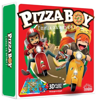 Joc de societate Felyx Toys - Pizza la domiciliu