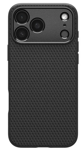 Husa Spigen - Liquid Air, iPhone 17 Pro Max, negru