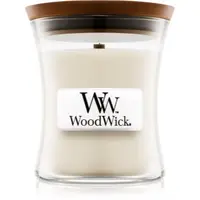 Woodwick Island Coconut lumânare parfumată cu fitil din lemn