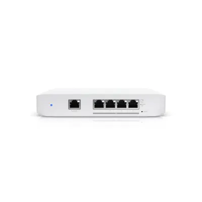 Switch Ubiquiti UniFi Switch Flex XG, 4 porturi, 10GbE, Layer 2, 2x SFP, PoE+, 82 Gbps, cu management