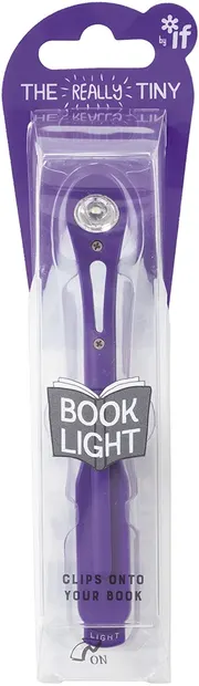 Lampa de citit pentru carte - mov