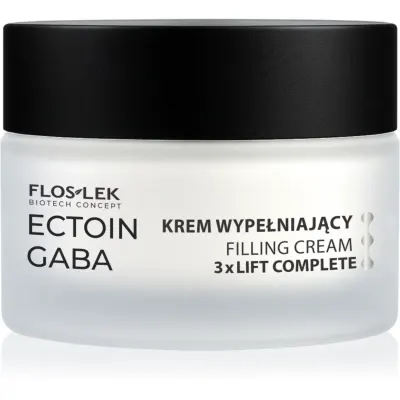 FlosLek Laboratorium Ectoin Gaba Filling Face Cream 3xLift Complete crema cu efect de lifting pentru fermitatea pielii 50 ml