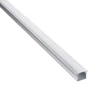 Profile banda led, Rigel Recessed Wide 2m Aluminium Profile/Extrusion Silver