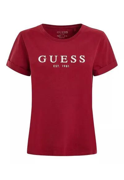 Tricou dama Bumbac - Rosu