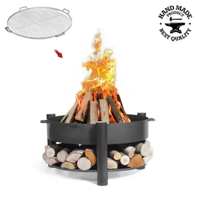 Pachet Vatra MONTANA 80 cm cu grilaj inox