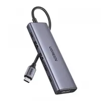 Hub Usb-C Ugreen Cm511 (75586), 6in1, Gri