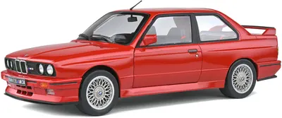 Model de colecție SOLIDO Modern: Mașini - BMW E30 M3 (Red) (1986)