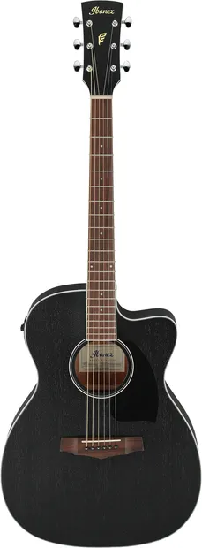 Chitara electrica acustica Ibanez - PC14MHCE, Negru maturat