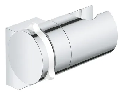 Suport para dus Grohe Tempesta, pe perete, universal, pivotant, plastic, crom, 27595001