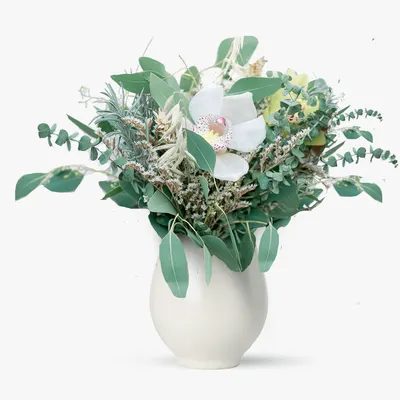 Buchet cu flori uscate de camp