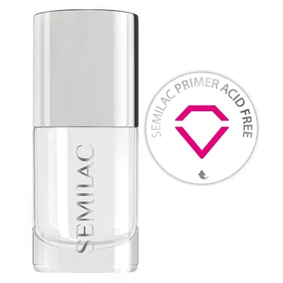 Primer unghii, Semilac, Acid Free, transparent, 7ml