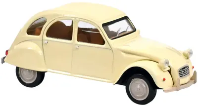 Model de colecție NOREV Modern: Mașini - Citroen 2CV Jet-car (1978) (Beige)