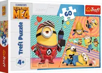 Puzzle pentru copii Trefl de la 60 de piese - Eu cel blestemat 4,minioni fericiți