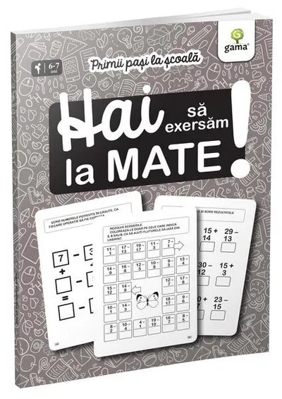 Hai să exersăm la mate! - Paperback brosat