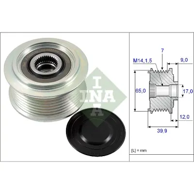 Sistem roata libera, generator INA 535 0229 10