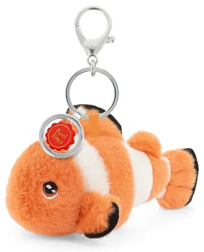 Breloc de pluș Keel Toys Keeleco – Peștele clovn, 12 cm