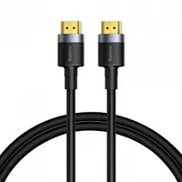 Cablu Video Baseus Cafule, HDMI - HDMI, 4K, 1m, Negru CADKLF-E01