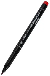 Marker permanent Centropen - 1.00 mm, roşu