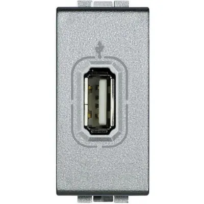 Conector USB de tip mama LiVinglight - Tehnic - 1 modul