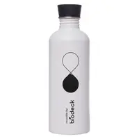 Sticla Otel, Reutilizabila, Biodeck, Alba, 500 ml