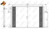 Radiator clima AC RENAULT ESPACE III 1.9D intre 1999-2002