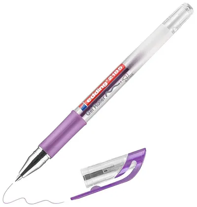 Stilou rola cu gel Edding 2185 - mov