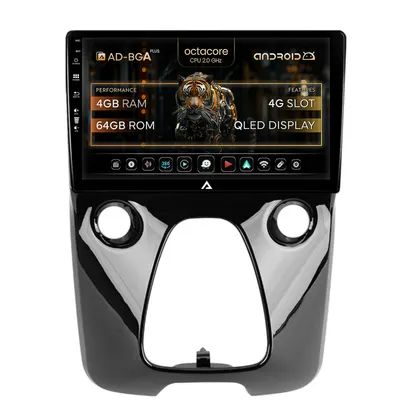 Navigatie Toyota AYGO (2014-2022), Android, A-Octacore 4GB RAM + 64GB ROM, 9 Inch - AD-BGA9004+AD-BGRKIT088