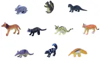 Set de figurine Rappa - Animale din pădure, 10 buc. , 3-5 cm