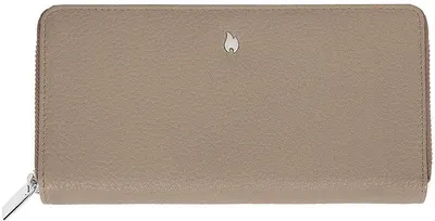 Poșetă de damă Zippo Signature - RFID protecție, cu fermoar, bej