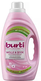 Detergent lichid Burti - Wolle&Seide, lână și mătase, 29 spălări