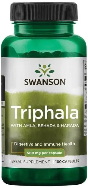 Triphala, 500 mg, 100 capsule, Swanson