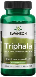 Triphala, 500 mg, 100 capsule, Swanson