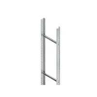 Jgheab trepte scara de cabluri verticale 600 mm, cu profile laterale perforate continuu STL 60.406/6