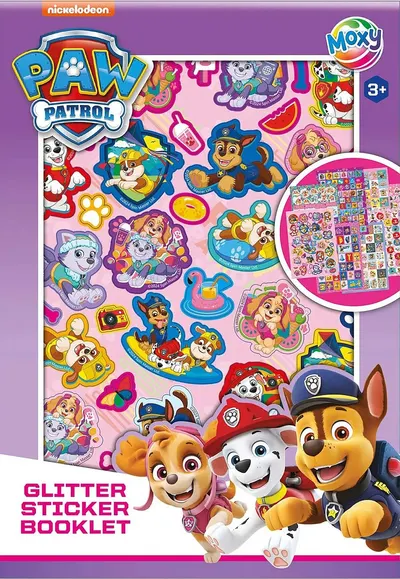 Carte cu stickere Moxy - Paw Patrol, A5