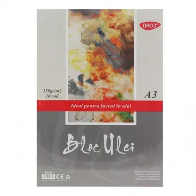 Bloc Ulei DACO A3 250g, 10 File - BD325