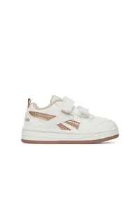 Pantofi sport copii - adidasi fete - alb - tesatura