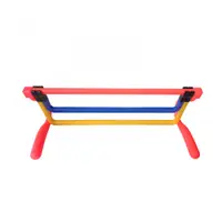 Obstacol reglabil pe inaltime 3 in 1 multicolor